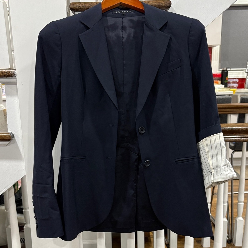 Theory Navy Blazer